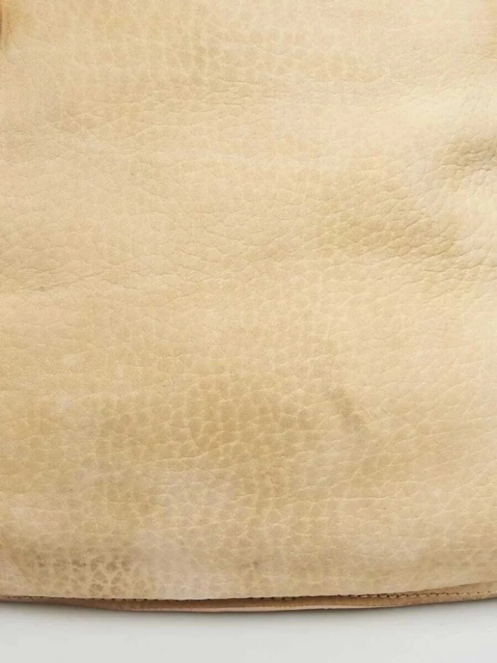 Chloe Light Beige/Brown Nubuck Leather Medium Marcie Bag